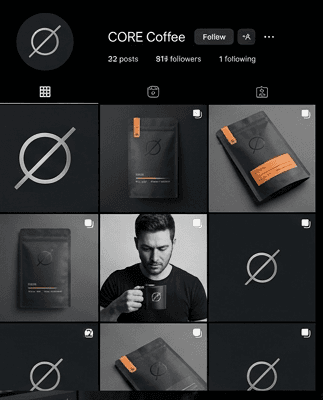 Grade visual CORE Coffee